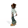 麻仓叶-角色人体-角色-VR/AR模型-3D城