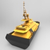 houseboat-船舶-其它-工业CAD模型-3D城