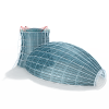 温室-建筑-办公-VR/AR模型-3D城
