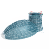 温室-建筑-办公-VR/AR模型-3D城