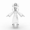 小格格-角色人体-角色-VR/AR模型-3D城