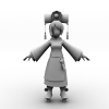小格格-角色人体-角色-VR/AR模型-3D城