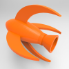 4鳍未来火箭-游戏&玩具-3D打印模型-3D城