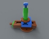 The lathe slide-工业设备-零部件-工业CAD模型-3D城