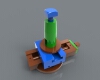 The lathe slide-工业设备-零部件-工业CAD模型-3D城