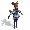 Tera-Elin种族可爱loli-角色人体-角色-VR/AR模型-3D城