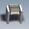 stainless-steel-park-grill-建筑-设施-工业CAD模型-3D城