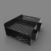 stainless-steel-park-grill-建筑-设施-工业CAD模型-3D城