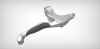 Bicycle brake lever sport-汽车-自行车-工业CAD模型-3D城