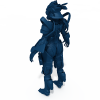科幻女战士-角色人体-角色-VR/AR模型-3D城