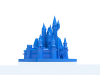 灰姑娘的城堡-袖珍&收藏-VR/AR模型-3D城