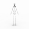 妮可罗宾-角色人体-角色-VR/AR模型-3D城