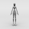 妮可罗宾-角色人体-角色-VR/AR模型-3D城