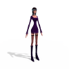 妮可罗宾-角色人体-角色-VR/AR模型-3D城