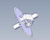 Sprocket differential-汽车-汽车部件-工业CAD模型-3D城