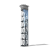 观光电梯-建筑-基础设施-VR/AR模型-3D城