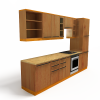 厨房橱柜-家居-厨具-VR/AR模型-3D城