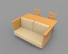 sofa-mesa-sofa-table-建筑-家具-工业CAD模型-3D城