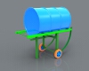 Drum cart-汽车-其它-工业CAD模型-3D城