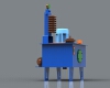 The hydraulic unit-工业设备-机器设备-工业CAD模型-3D城