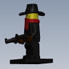 Lego Bandit Minifigure-文体生活-玩具-工业CAD模型-3D城
