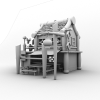 Q版房子-建筑-住宅-VR/AR模型-3D城