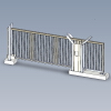Sliding gates-建筑-设施-工业CAD模型-3D城