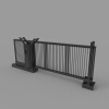 Sliding gates-建筑-设施-工业CAD模型-3D城