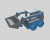 bulldozer-wooden-toy-文体生活-玩具-工业CAD模型-3D城