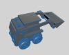 bulldozer-wooden-toy-文体生活-玩具-工业CAD模型-3D城
