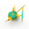 飞船b-科技-航天卫星-VR/AR模型-3D城