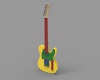 fender-telecaster-custom-文体生活-体育用品-工业CAD模型-3D城