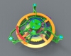 The coaxial escaper flywheel model-工业设备-其它-工业CAD模型-3D城