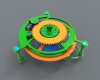 The coaxial escaper flywheel model-工业设备-其它-工业CAD模型-3D城