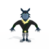 狼-角色人体-角色-VR/AR模型-3D城