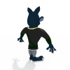 狼-角色人体-角色-VR/AR模型-3D城