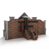 防空洞-建筑-VR/AR模型-3D城