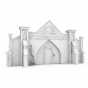 防空洞-建筑-VR/AR模型-3D城