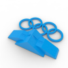 奥运五环连座台架-艺术-3D打印模型-3D城