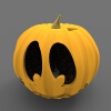 pumpkin-carving-creation-文体生活-艺术品-工业CAD模型-3D城