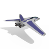 宇宙飞船-飞机-军事飞机-VR/AR模型-3D城