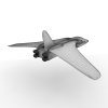 宇宙飞船-飞机-军事飞机-VR/AR模型-3D城