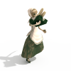 girl-角色人体-角色-VR/AR模型-3D城