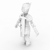 警备队长-角色人体-角色-VR/AR模型-3D城