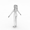内衣绣-角色人体-女人-VR/AR模型-3D城