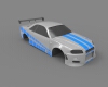 nissan-skyline-gtr-r34-paul-walker-edition-汽车-其它-工业CAD模型-3D城