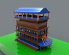 Shopping mall-建筑-室外建筑-工业CAD模型-3D城
