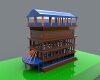 Shopping mall-建筑-室外建筑-工业CAD模型-3D城