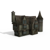 欧洲民居-建筑-住宅-VR/AR模型-3D城