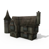欧洲民居-建筑-住宅-VR/AR模型-3D城